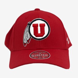Zephyr Athletic Logo Red Stretch Hat