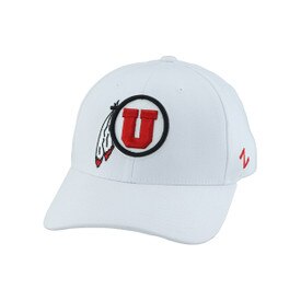 Zephyr Athletic Logo Stretch Hat White