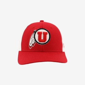 Zephyr Athletic Logo Snapback Red