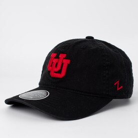 Zephyr Interlocking U Scholar Hat Black
