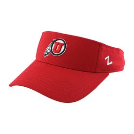 Zephyr Athletic Logo Visor Red