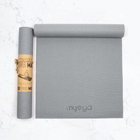 MYGA Non-Slip Yoga Mat Gray