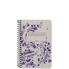 Humpback Pocket -Sized Coil Bound Decomposition Notebook