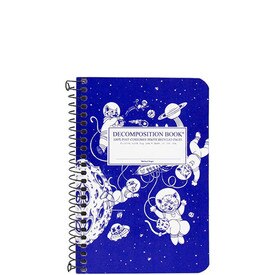 Kittens In Space Pocket -Sized Bound Decomposition Notebook