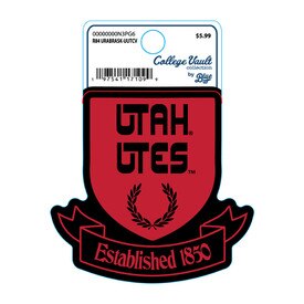 Blue 84 Wreath Decal