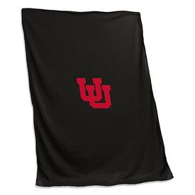Black Interlocking U Blanket
