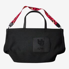 Logo Brands Cheetah Strap Tote