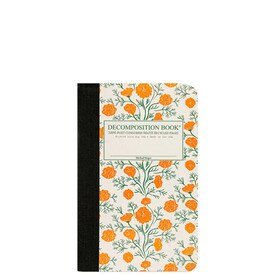 California Poppies Pocket Size Decomposition Notebook