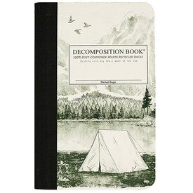 Mountain Lake Pocket Sized Decomposition Notebook