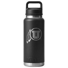 Yeti Rambler ® 36 Oz Black Utah Water Bottle