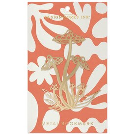 Designworks Ink Metal Bookmark - Mushroom