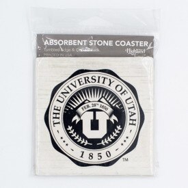 Highland Home Absorbent Stone Medallion Coaster