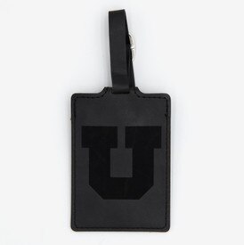 Luggage Tag Block U Black