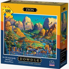 Dowdle Zion National Park 500 Piece Puzzle