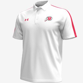 Under Armour Sideline 2024 Playoff Pinnacle Polo White