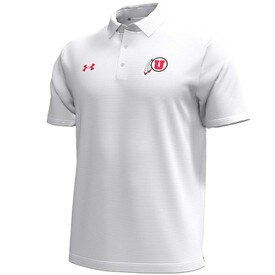 Under Armour Sideline 2024 Athletic Logo Polo White