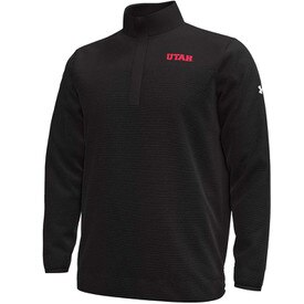 Under Armour Sideline 2024 Storm Sweater Fleece Black Half Zip