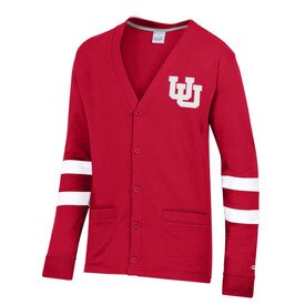 Champion Super Fan Cardigan Red
