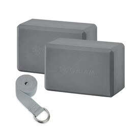Gaiam Block Strap Combo Gray