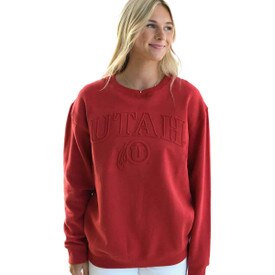 Gameday Social Women's Easley Embossed Crew