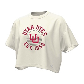 Under Armour Women's Heavyweight Crop Tee