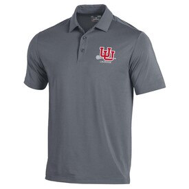 Under Armour 2024 Lacrosse Gray Polo