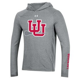 Under Armour 2024 Lacrosse Gray Lightweight Hoodie