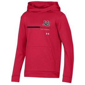 Under Armour 2024 Lacrosse Youth Hoodie Red