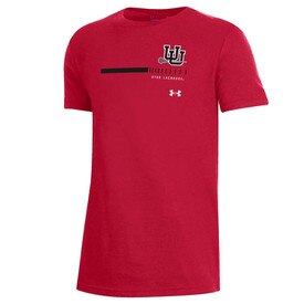 Under Armour Youth 2024 Lacrosse T -Shirt Red