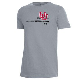 Under Armour Youth 2024 Lacrosse T -Shirt Gray