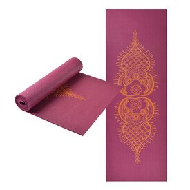 Hugger Mugger 68 Inch Gallery Collection Ultra Yoga Mat Curry Henna