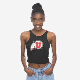 ZooZatz Women's Athletic Logo Tank Top Black