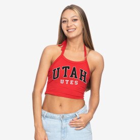 ZooZatz Women's Interlocking U Halter Top