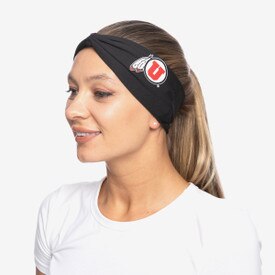 ZooZatz Athletic Logo Cinch Headband Black