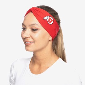 ZooZatz Athletic Logo Headband Red