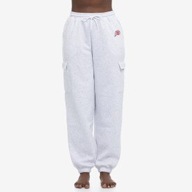 ZooZatz Women's Athletic Logo Fleece Cargo Joggers