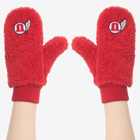 Zoozatz Fuzzy Red Mitten