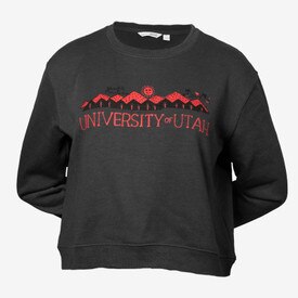 Women's Wasatch Mountains Utah Crewneck