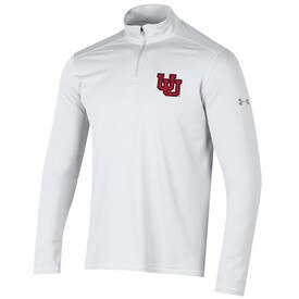 Under Armour Interlocking U Quarter Zip White