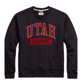 League Utah Alumni Black Sweatshirt