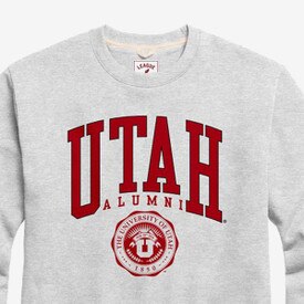 League Utah Alumni Gray Sweatshirt