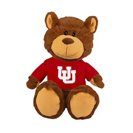 Crinkle Interlocking U Brown Bear Plush