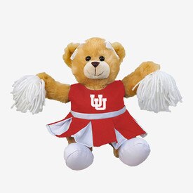 Carly the Cheer Bear Interlocking U Plush