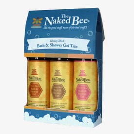Naked Bee Bath Shower Gel Trio