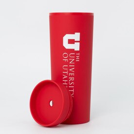 James U of U Red Tumbler