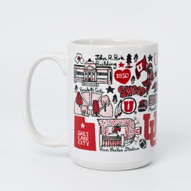 Julia Gash University of Utah Landmark Mug