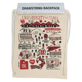 Julia Gash University of Utah Landmarks Canvas Backpack