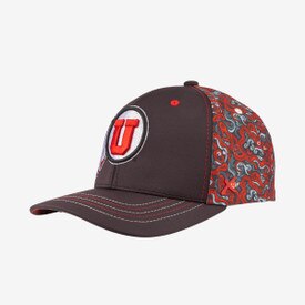 CapX Athletic Logo Swirls Snapback Hat