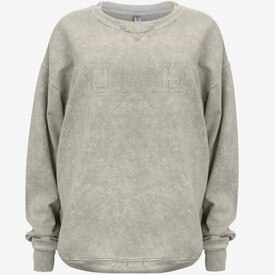 Womens Summit Sportswear Amber Mineral Washed Boyfriend Crew