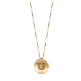 Kyle Cavan Block U Necklace Cavan Gold